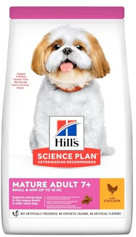 Hill's Small and Miniature Mature Adult Dog Food 3 kg Pack of 1 x 3 kg