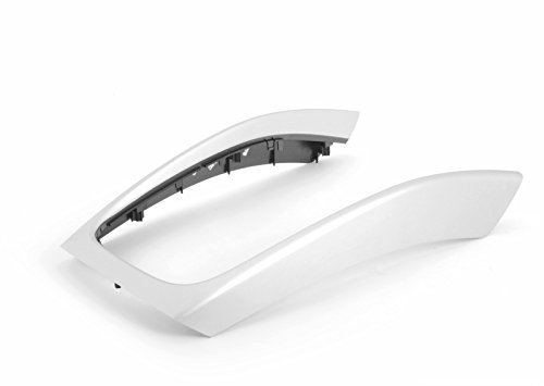Abdeckrahmen Mittelkonsole Original Audi Q5 Tuning Blende aluminiumsilber-gebürstet