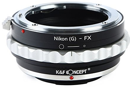 K&F Concept Adapter für Fujifilm X-E1, X-A1, X-T1, X-T2, X-T10, X-Pro2, N/G-FX