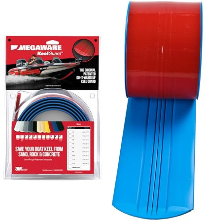 MEGAWARE KEELGUARD USA-Made, Original DIY Keel Protector, 7ft Blue
