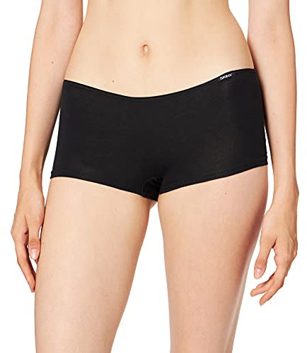 Skiny Damen Cotton Essentials 080904 Panties, Schwarz, 42 EU
