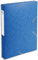 Exacompta 14005H Premium Sammelbox mit Gummizug 40 mm breit aus extra starkem Colorspan-Karton mit Rückenschild für DIN A4 Archivbox Heftbox Dokumentenbox Zeichenbox Sammelmappe blau