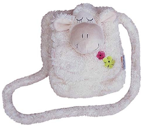 Inware 6217 - Kindergartentasche Schaf, Creme, Umhängetasche