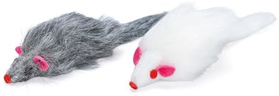 Karlie Plüsch Maus Whity L: 12 cm weiss