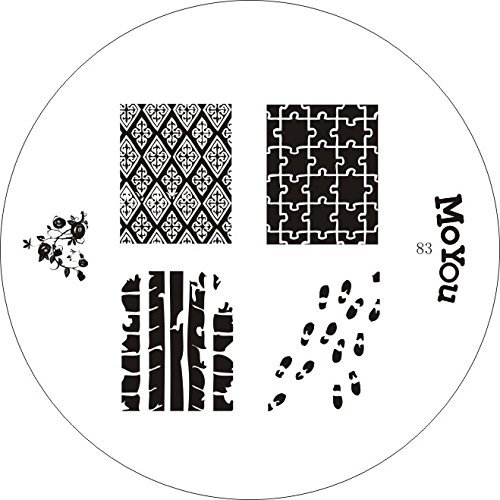 Original MoYou Nail Art Image Stamp Plate Number 83 Manicure Design