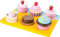 small foot Schneide Cupcakes und Torten aus Holz, mit Klettverschluss individuell kombinierbar, ab 3 Jahren, 10149
