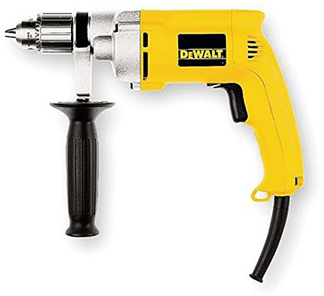 DEWALT Corded Drill, 7.8-Amp, 1/2-Inch, Variable Speed Reversible (DW235G), Yellow