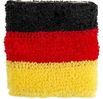 Schweißband Deutschlandflagge Deutschland WM 7 x 6 cm