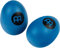 Meinl Percussion Egg Shaker Pair - 2 Œufs Shakers avec un Son Clair et Doux - Cadeau Musicien - Plastique, Bleu (ES2-B)