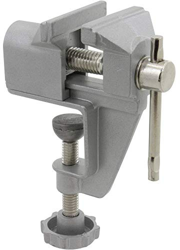Donau Elektronik Mini-Tischschraubstock 11-3, Mehrfarbig