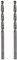 Milwaukee HSS-G THUNDERWEB Metal Drill Bits (2) 4.0mm OL:75mm WL:43mm