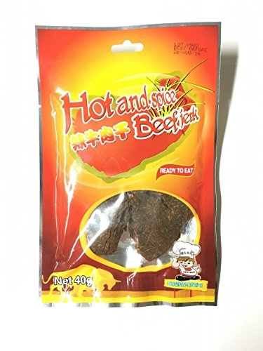HOT & SPICE DRY COOKED BEEF 40g