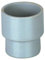Raccord PVC gris droit réduit - Ø 40 - 32 mm - Double emboîture - Girpi