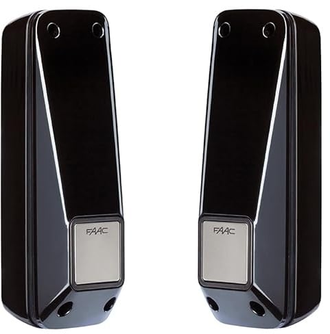 FAAC 785102 COPPIA DI FOTOCELLULE XP 20 D DA PARETE ORIENTABILE AUTOMAZIONE CANCELLO CANCELLI