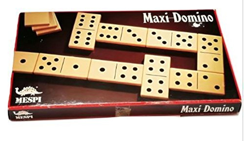 MESPI 13000 - MESPI Maxi Domino, 28 Steine aus Buche