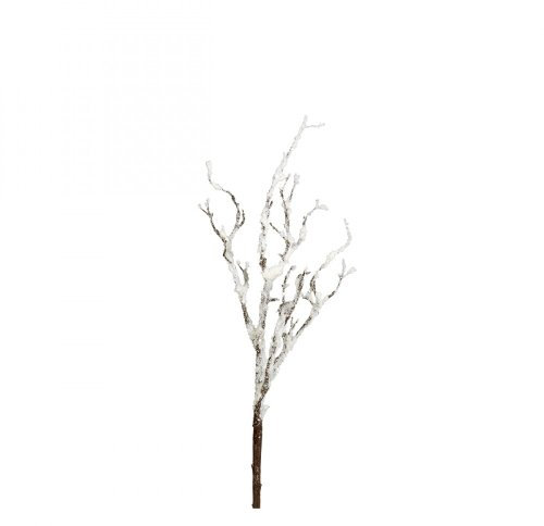 Dekozweig m.Schnee 50cm