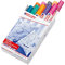 edding 4500 Textilmarker - 10 Farben im Set (Trend) - Rundspitze 2-3 mm - Textilstifte waschmaschinenfest (60 °C) zum Stoff bemalen - Stoffmalstift