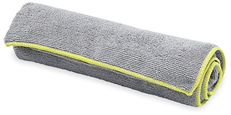 Gaiam Yogamatte, Handtuch, Mikrofaser, Yogamatte und Handgröße, für alle Arten von Yoga, Pilates und Bodenübungen, ideal für Hot Yoga (68 x 61 cm oder 50,8 x 76,2 cm)
