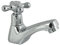 Welfenstein Kaltwasser Armatur KW-4T4 Wasserhahn mit Kreuzgriff für Gäste-WC, Retro Nostalgie