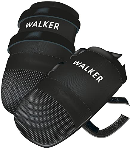 TRIXIE wasserabweisende Hundeschuhe Pfotenschutz Walker Care, XXL, 2 St., schwarz- 1955
