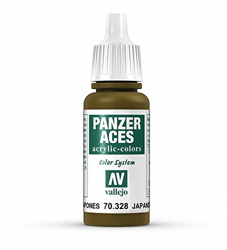 Vallejo Panzer Aces 17 ml Acrylic Paint - Japanese Tank Crew