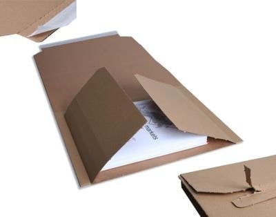 Buchverpackung für DIN A4 Wickelverpackung | 25 Stück