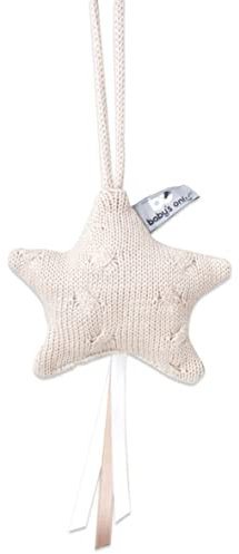 Baby's Only 133812 Hängedeko Stern gestrickt, beige