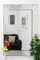 MirrorOutlet Modern Bevelled Triple Edge Modern Venetian Mirror, Silver, 120 x 80 cm,YC028