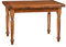 Biscottini Esstisch ausziehbar Made in Italy 120x80x80 cm | Esstisch Holz massiv | Küchentisch ausziehbar