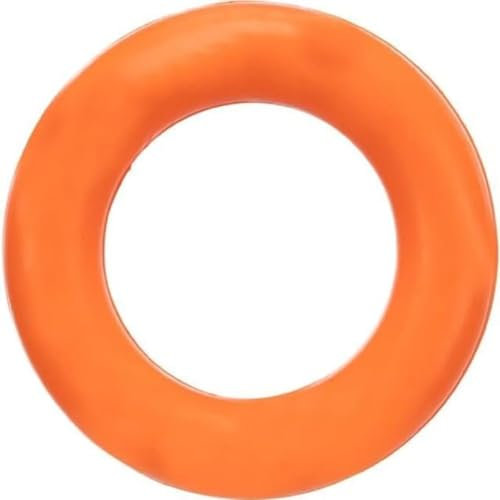 Trixie Ring Hundespielzeug, 9 cm, Naturgummi, orange, Apportieren, Kauspielzeug, 3320