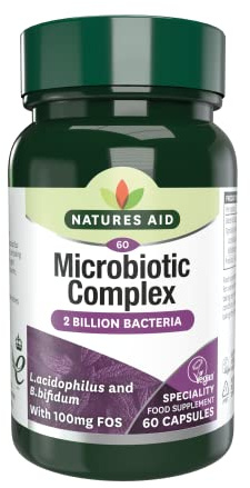 Natures Aid Microbiotic Complex – 60 Capsules