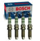 4 New Bosch Super Spark Plug ZGR6STE2# 0242140507