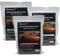 Pack of 3 Self Heating Field Ration Packs - Ready To Eat Camping Meals Menu A, B & D