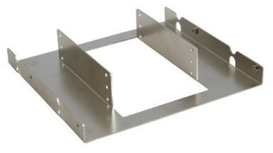 4 Stück InLine® HDD Einbauschienen 3x 6,35cm (2,5) -> 13,34cm (5,25)