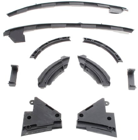 Baumatic Oven Cooker Vent Hood Side Slide Panel Extractor Fix Kit
