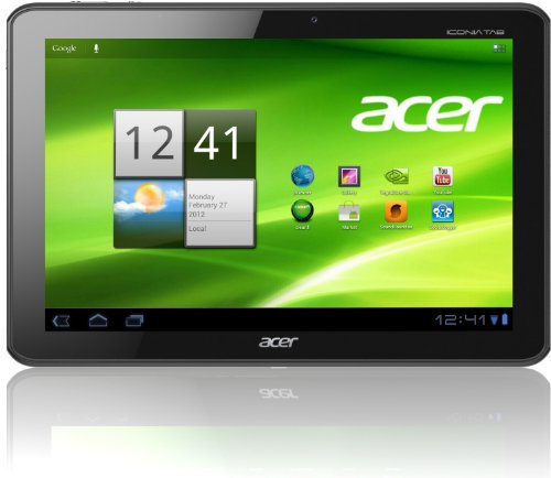 Acer Iconia Tab A500 Tablet 16 GB (25,6 cm (10,1 Zoll) Touchscreen, WiFi, Android 3.2, HDMI, USB 2.0)