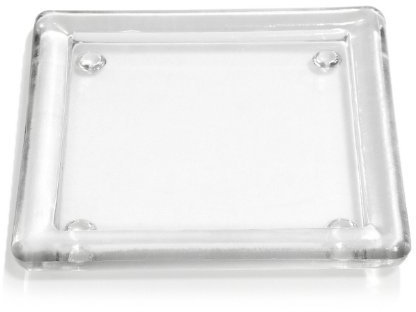 Kerzenhalter 4 Glasuntersetzer (eckig - 136 mm)