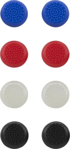 Speedlink STIX Controller Cap Set – Aufsätze für Analog-Sticks für Controller der PlayStation 4 und PlayStation 5, mehrfarbig, blau, rot, weiß, schwarz