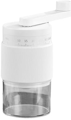 JNJOOD Kaffeemühle Kleine Kaffeemühle Manuelle Kaffeemühle mit 30 Einstellbaren Einstellungen für Zuhause, Reisen und Camping A