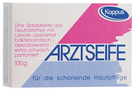 Kappus Arztseife für strapazierte und empfindliche Haut - 100g - 6x