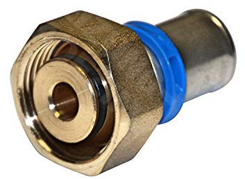 EasyPRESS Pressfitting Verschraubung IG. Eurokonus DVGW für Mehrschichtverbundrohr u. PE-RT (Pressprofil: TH - Kontur) Verschraubung IG. Eurokonus in (16 x 3/4)