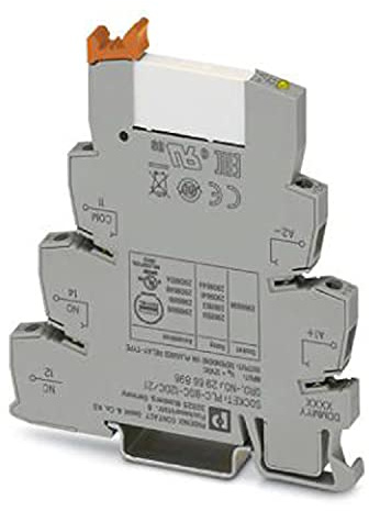 PHOENIX CONTACT PLC-RSC-12DC/21AU Relaismodul, 1 Wechsler, Eingangsspannung 12 V DC, 10 Stück