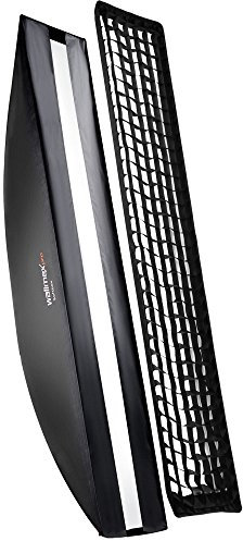 Walimex Pro Softbox PLUS Orange Line 25x180 cm für Aurora/Bowens