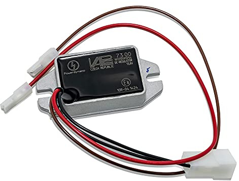12 Volt-Regler mit Kondensator-Einheit als Ersatz für den einzelnen 12V-Gleichstromregler und Kondensator - keine Ladekontrolle anschließbar!