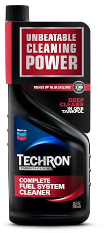 Chevron Techron Concentrate Plus Fuel System Cleaner, 20 oz., Pack of 1
