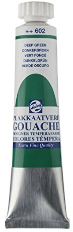 Talens Deep green - GOUACHE PAINT 20ml