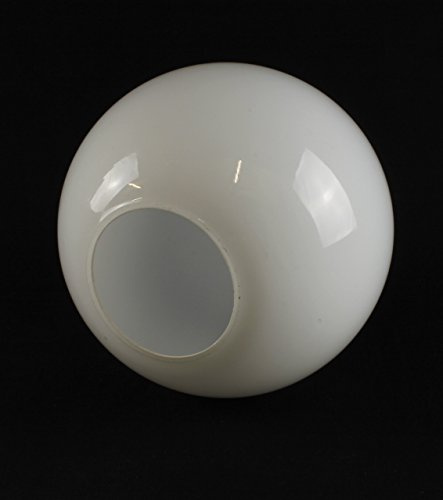 Vetro di ricambio boccia sfera in opalina per lampada da parete applique o lampadario - VARIE DIMENSIONI - 20 cm