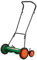 Scotts Outdoor Power Tools 2000-20S 20-Inch 5-Blade Classic Push Reel Lawn Mower, Green