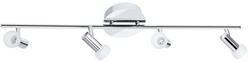 Eglo GLOSSY 1 Strahler Flächenbeleuchtung Chrom, weiß LED 4,6 W