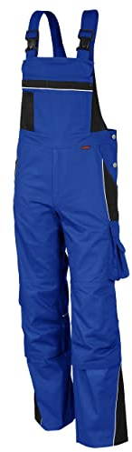 QUALITEX HIGH QUALITY WORKWEAR Latzhose PRO, Kornblau/schwarz, Gr. 102